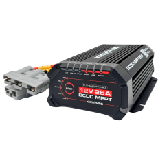 KickAss Smart 12V/24V 25A DCDC Charger with Solar MPPT, Integrated Bluetooth, Pre-Wired Anderson
